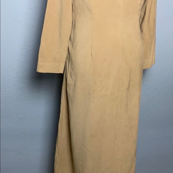 Tribeca Studio Tan Trench Coat - Picture 7 of 9